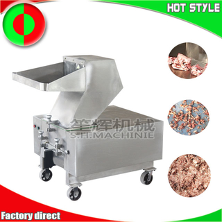 Máquina automática para triturar huesos de cerdo, máquina para romper huesos de cerdo bovino, máquina para hacer alimentos para mascotas en restaurantes