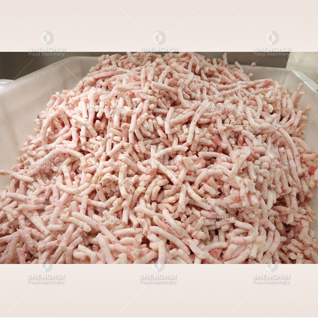 Equipo de procesamiento de carne picada de pescado fresco