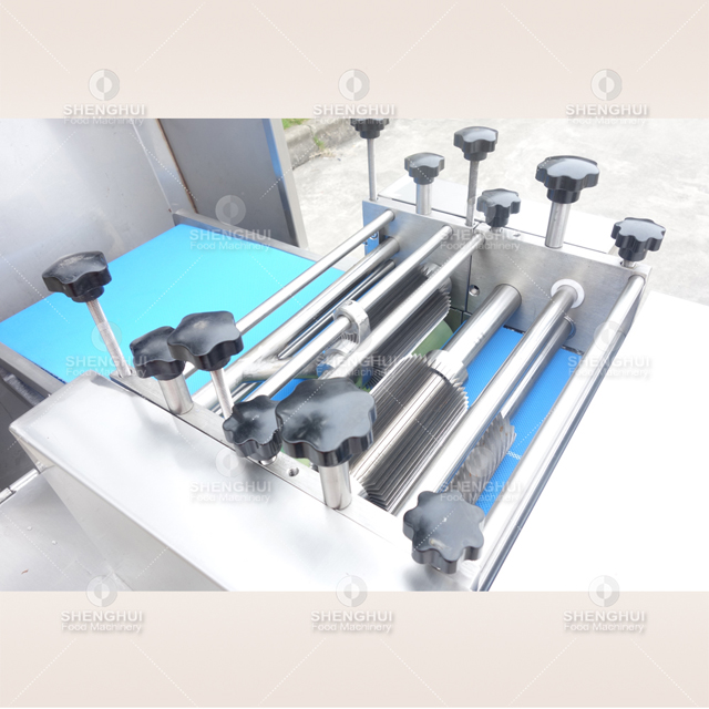 Máquina de corte automático de calamares de cohetes maquinaria de procesamiento de mariscos y equipos de Alimentos